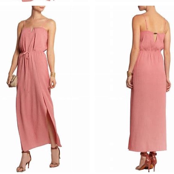 halston heritage maxi dress